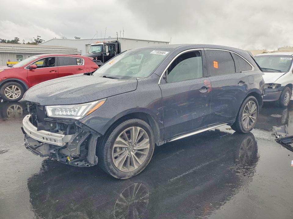 Продаж на аукціоні авто 2019 Acura Mdx, vin: 5J8YD4H54KL027090, номер лоту: 77782695