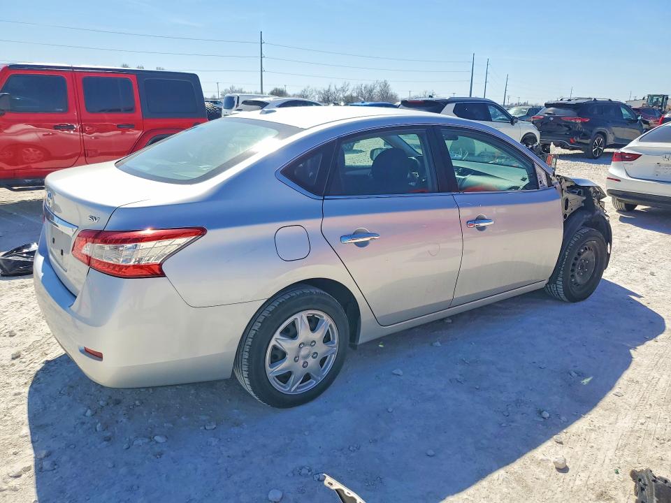 2015 Nissan Sentra მანქანა იყიდება აუქციონზე, vin: 3N1AB7AP1FY339791, აუქციონის ნომერი: 76187945
