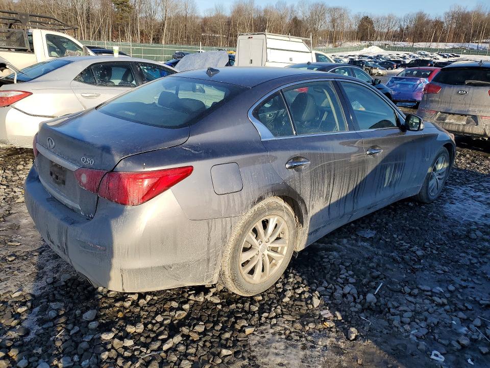 2014 Infiniti Q50 მანქანა იყიდება აუქციონზე, vin: JN1BV7AR0EM706968, აუქციონის ნომერი: 76888755