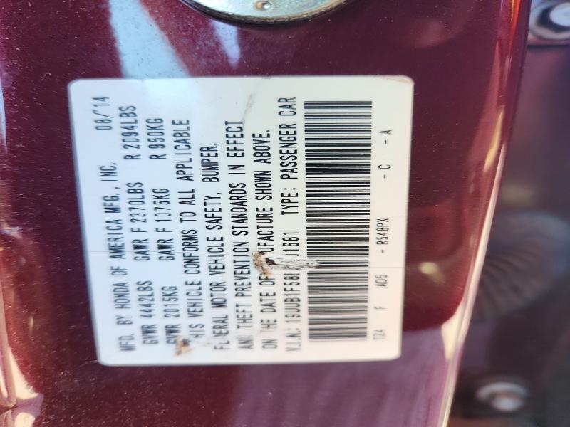 77930165 :رقم المزاد ، 19UUB1F58FA001681 vin ، 2015 Acura Tlx مزاد بيع