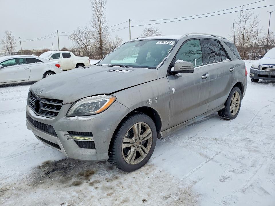 Auction sale of the 2015 Mercedes-benz Ml, vin: 4JGDA2EB8FA506291, lot number: 77854735