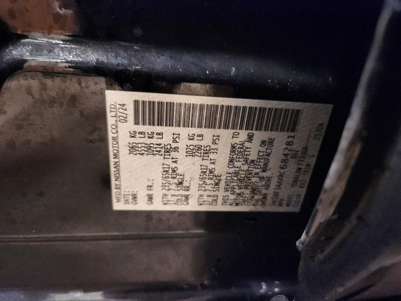 77281545 :رقم المزاد ، 5N1BT3AAXRC684281 vin ، 2024 Nissan Rogue مزاد بيع