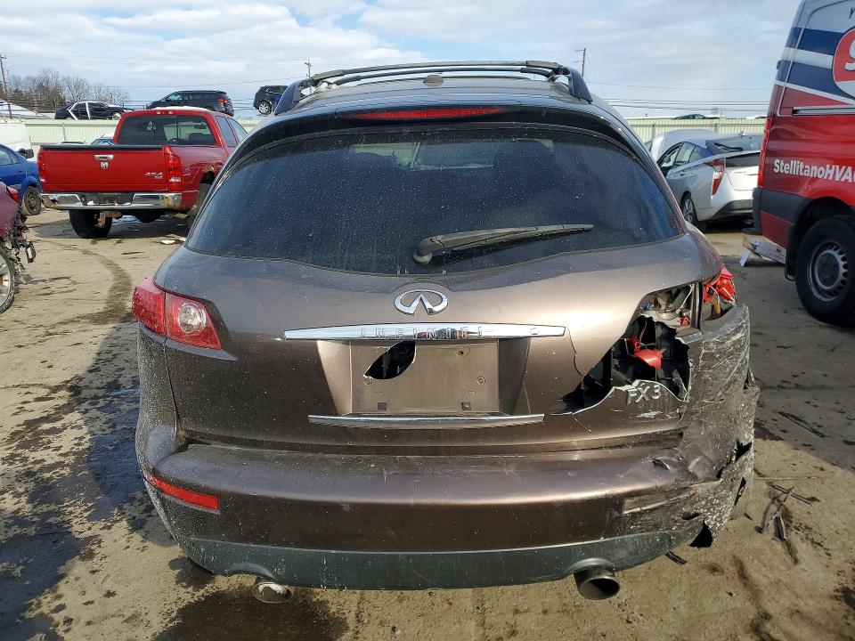 2008 Infiniti Fx35 მანქანა იყიდება აუქციონზე, vin: JNRAS08WX8X207117, აუქციონის ნომერი: 75307945