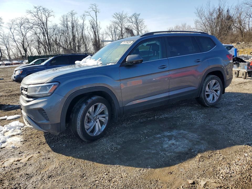 75175435 :رقم المزاد ، 1V2HR2CA2NC502201 vin ، 2022 Volkswagen Atlas مزاد بيع