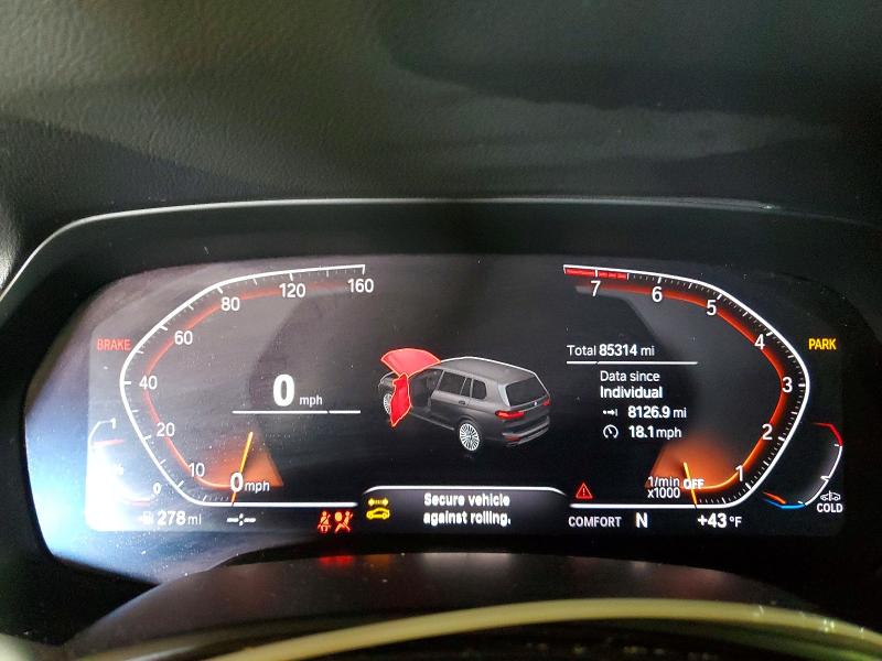 Продаж на аукціоні авто 2020 Bmw X7, vin: 5UXCW2C06L9B60999, номер лоту: 78708205