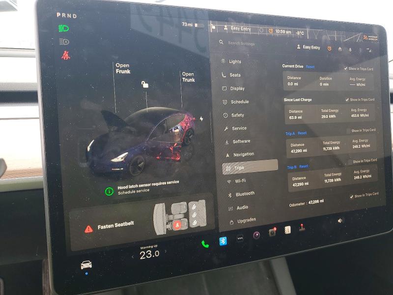 Продажа на аукционе авто 2023 Tesla Model 3, vin: 5YJ3E1EA0PF586071, номер лота: 76061595