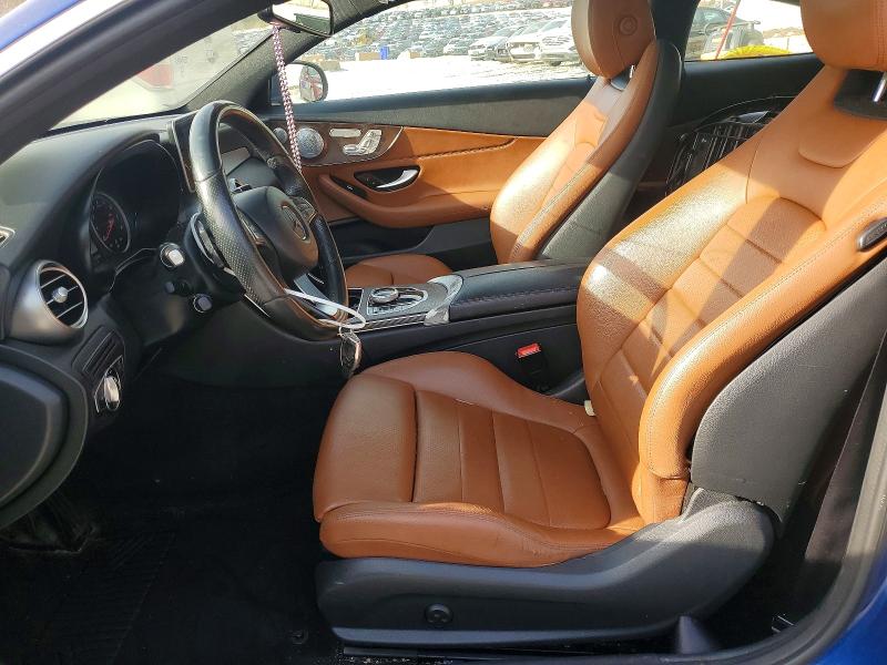 75784005 :رقم المزاد ، WDDWJ4KB0HF336680 vin ، 2017 Mercedes-benz C مزاد بيع