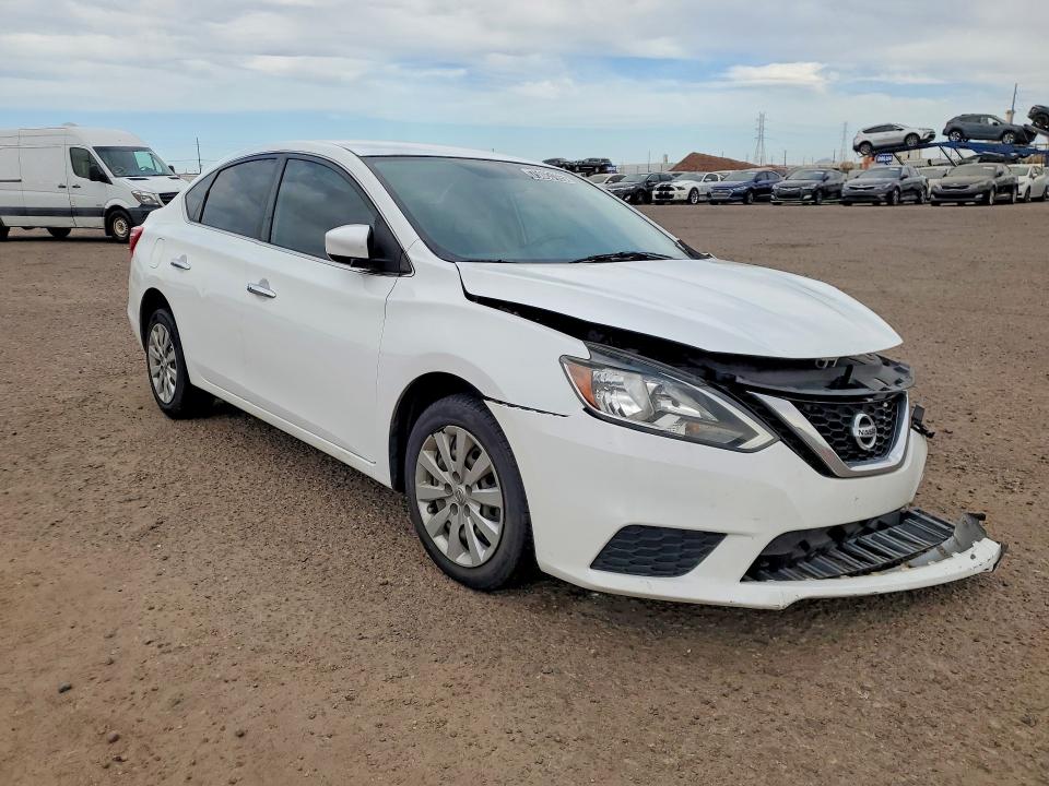 2017 Nissan Sentra მანქანა იყიდება აუქციონზე, vin: 3N1AB7AP5HY401566, აუქციონის ნომერი: 75063165