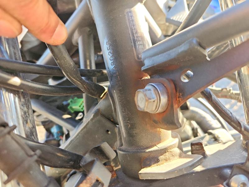 77288485 :رقم المزاد ، JKAEXKH19LDA80256 vin ، 2020 Kawasaki Ex400 مزاد بيع