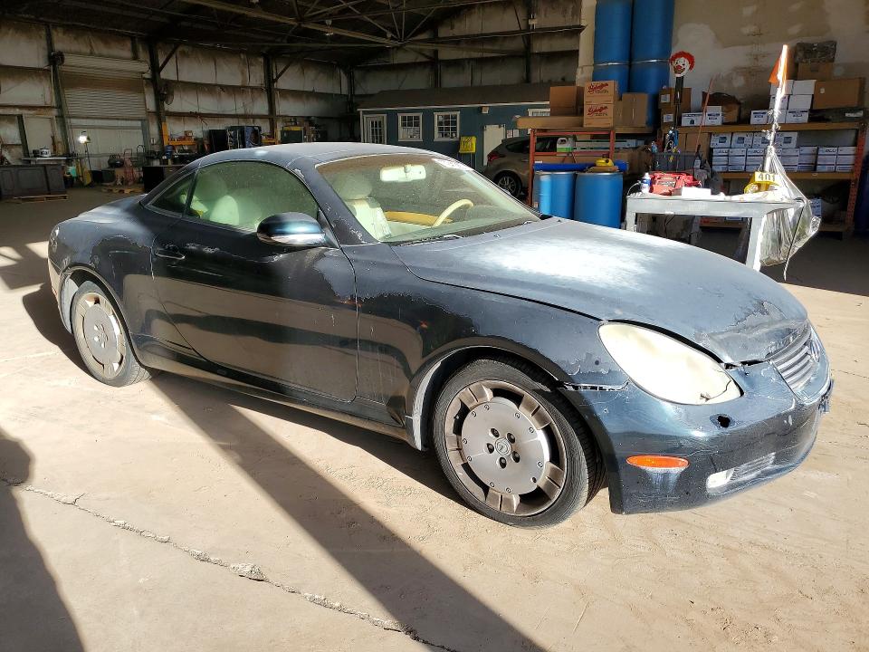 2002 Lexus Sc 430 მანქანა იყიდება აუქციონზე, vin: JTHFN48Y920005132, აუქციონის ნომერი: 77241385