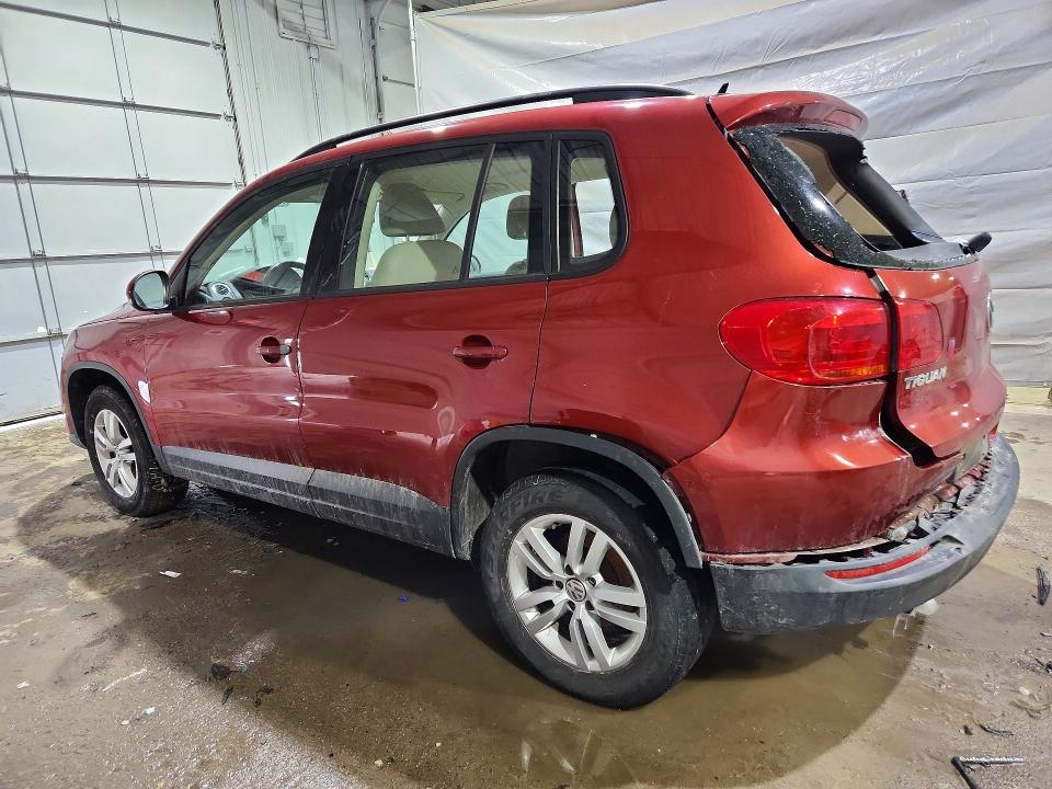 75535475 :رقم المزاد ، WVGBV7AX3GW045712 vin ، 2016 Volkswagen Tiguan مزاد بيع
