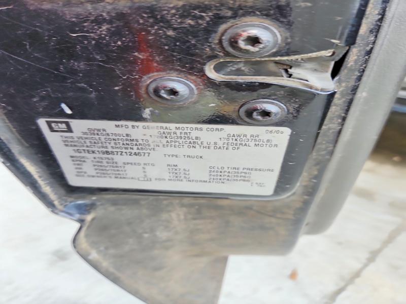 2007 Gmc New Sierra მანქანა იყიდება აუქციონზე, vin: 1GTEK19B87Z124677, აუქციონის ნომერი: 78168645