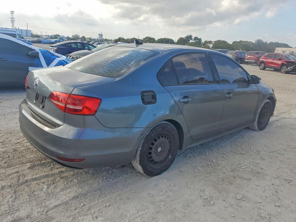2015 Volkswagen Jetta მანქანა იყიდება აუქციონზე, vin: 3VW2K7AJ5FM284778, აუქციონის ნომერი: 78190905