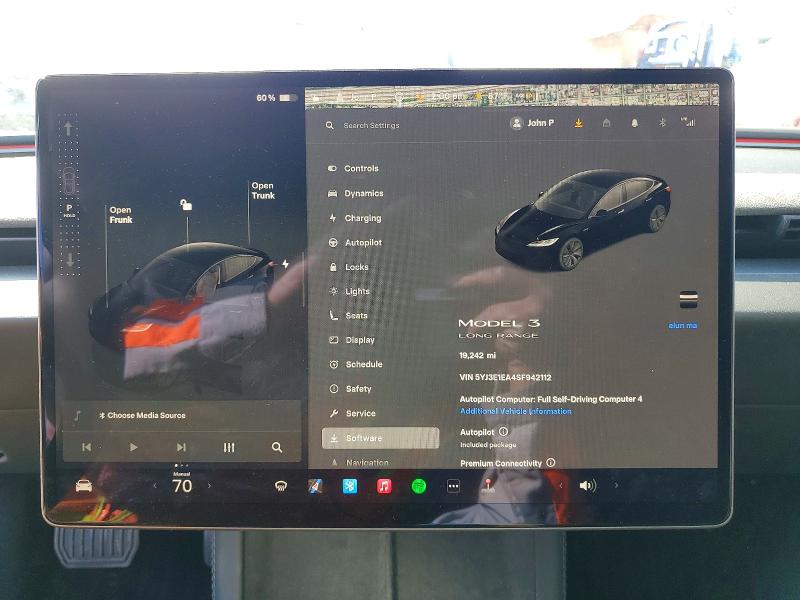 Продаж на аукціоні авто 2025 Tesla Model 3, vin: 5YJ3E1EA4SF942112, номер лоту: 75820055