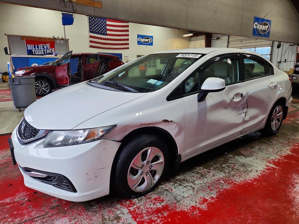 Продажа на аукционе авто 2013 Honda Civic, vin: 2HGFB2F50DH571526, номер лота: 76324115