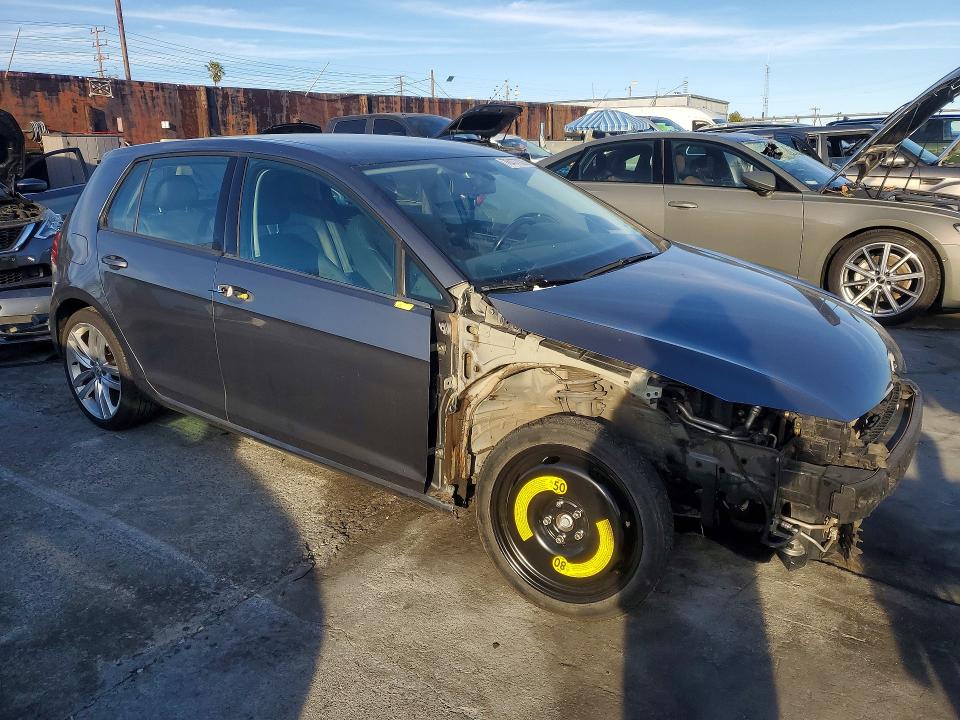 78477825 :رقم المزاد ، 3VW2A7AU0FM029615 vin ، 2015 Volkswagen Golf مزاد بيع