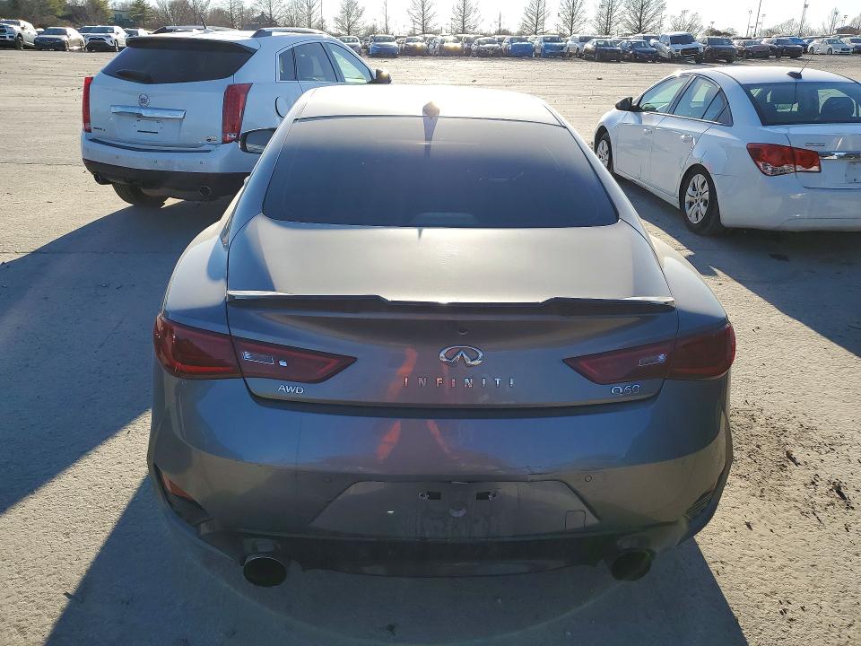 2017 Infiniti Q60 მანქანა იყიდება აუქციონზე, vin: JN1EV7EL5HM554032, აუქციონის ნომერი: 78352645
