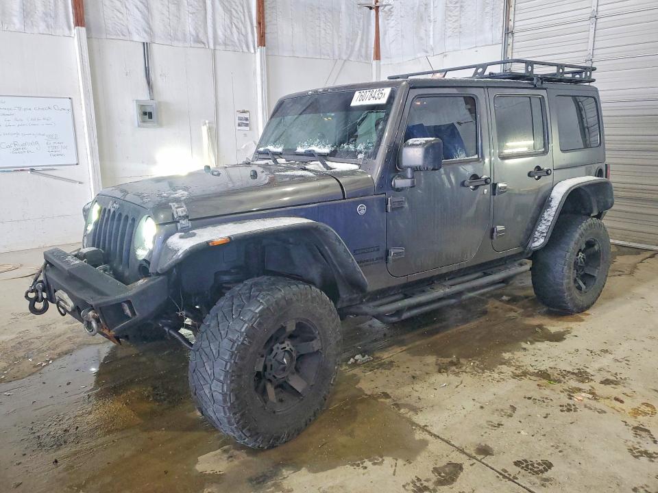 Продаж на аукціоні авто 2016 Jeep Wrangler Unlimited, vin: 1C4BJWDG4GL205118, номер лоту: 76078435