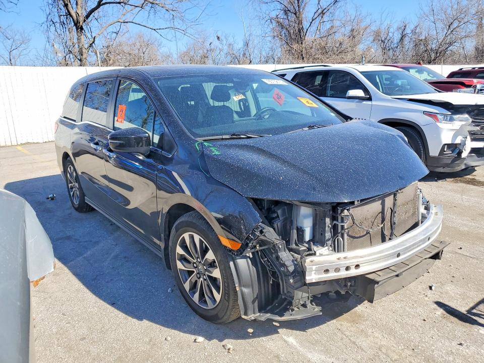 2022 Honda Odyssey მანქანა იყიდება აუქციონზე, vin: 5FNRL6H71NB035609, აუქციონის ნომერი: 78515815