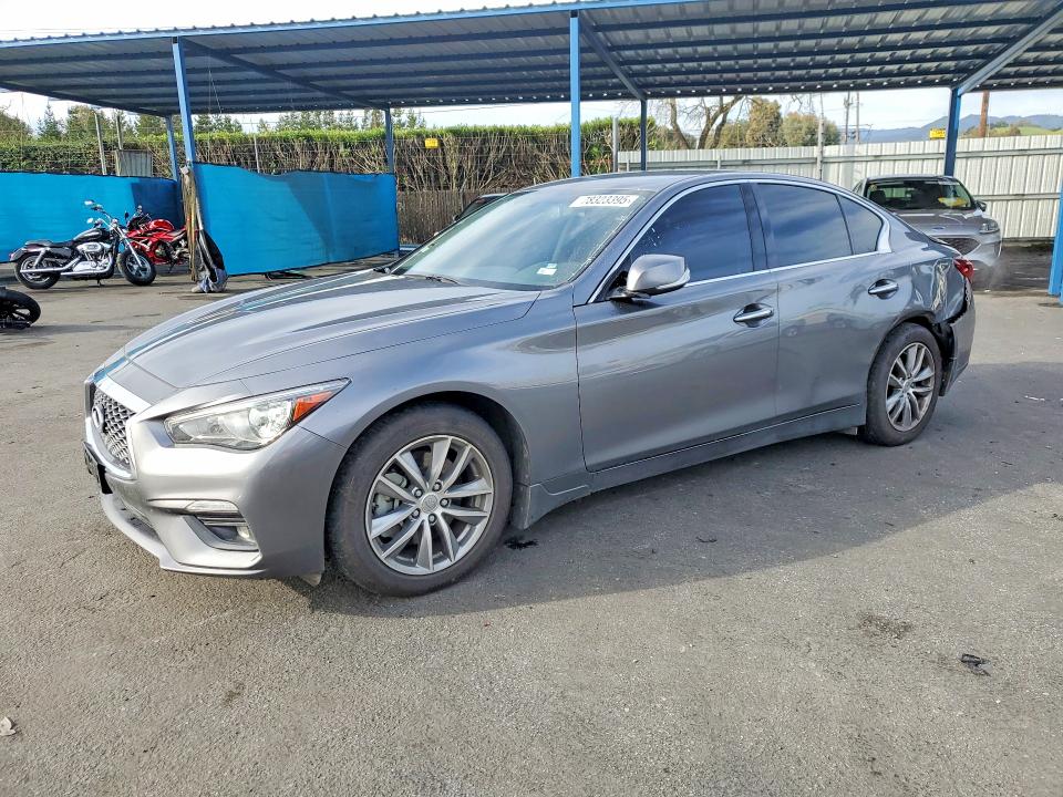 78323395 :رقم المزاد ، JN1EV7APXMM701528 vin ، 2021 Infiniti Q50 مزاد بيع