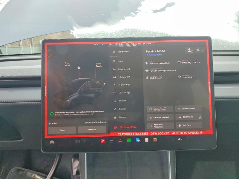 Продаж на аукціоні авто 2026 Tesla Model Y, vin: 7SAYGDEE4TA488451, номер лоту: 78435515