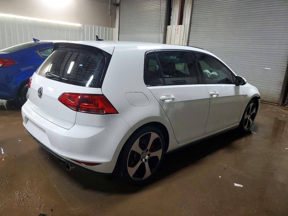 2017 Volkswagen Gti მანქანა იყიდება აუქციონზე, vin: 3VW447AU5HM072396, აუქციონის ნომერი: 77752565