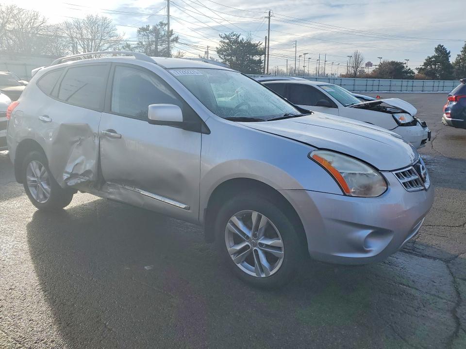 77282275 :رقم المزاد ، JN8AS5MV1DW654384 vin ، 2013 Nissan Rogue مزاد بيع