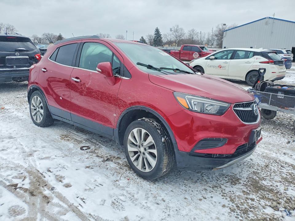 77651725 :رقم المزاد ، KL4CJASB0HB012772 vin ، 2017 Buick Encore مزاد بيع