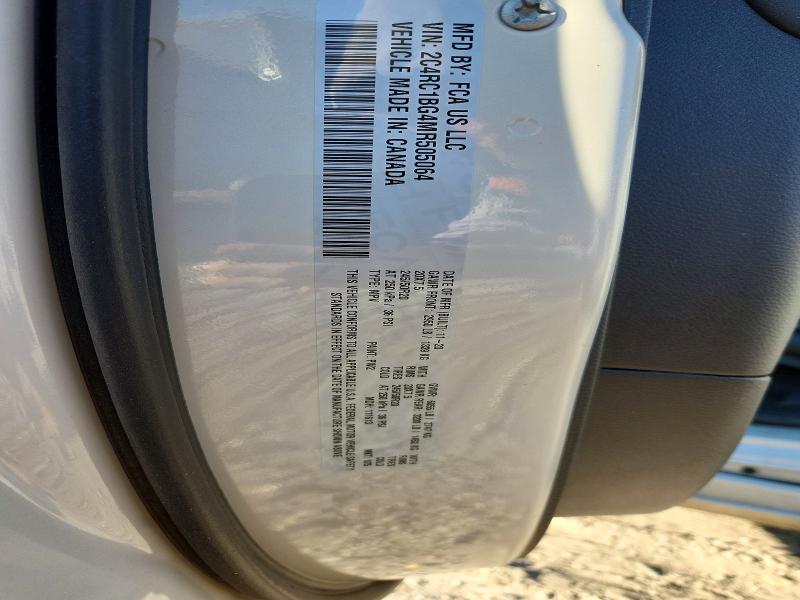 Aukcja sprzedaży 2021 Chrysler Pacifica, vin: 2C4RC1BG4MR505064, numer aukcji: 76478065