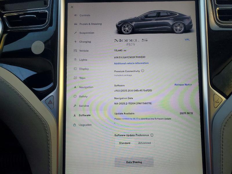 Aukcja sprzedaży 2013 Tesla Model S, vin: 5YJSA1CN1DFP05500, numer aukcji: 75805465
