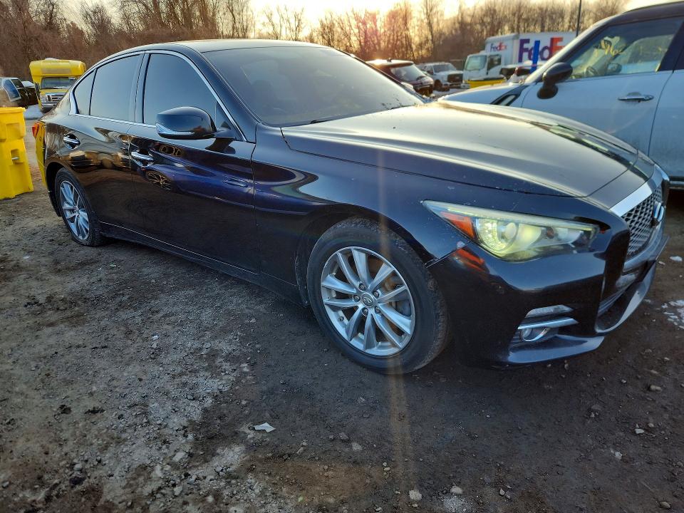 Продажа на аукционе авто 2014 Infiniti Q50 Base, vin: JN1BV7AR1EM683409, номер лота: 77614845