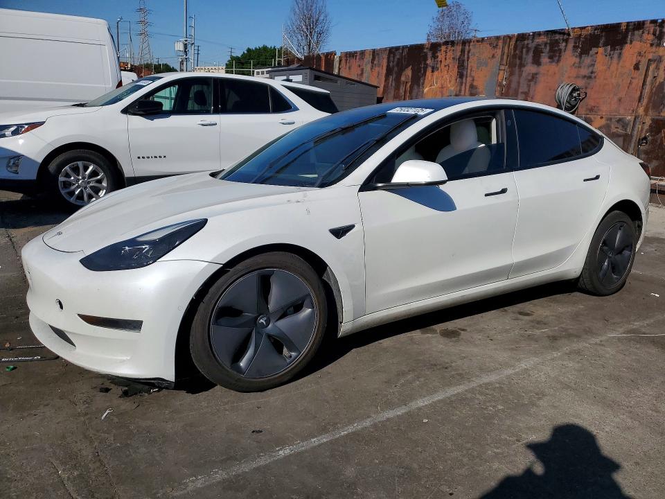 Продажа на аукционе авто 2021 Tesla Model 3, vin: 5YJ3E1EA4MF018479, номер лота: 75032105