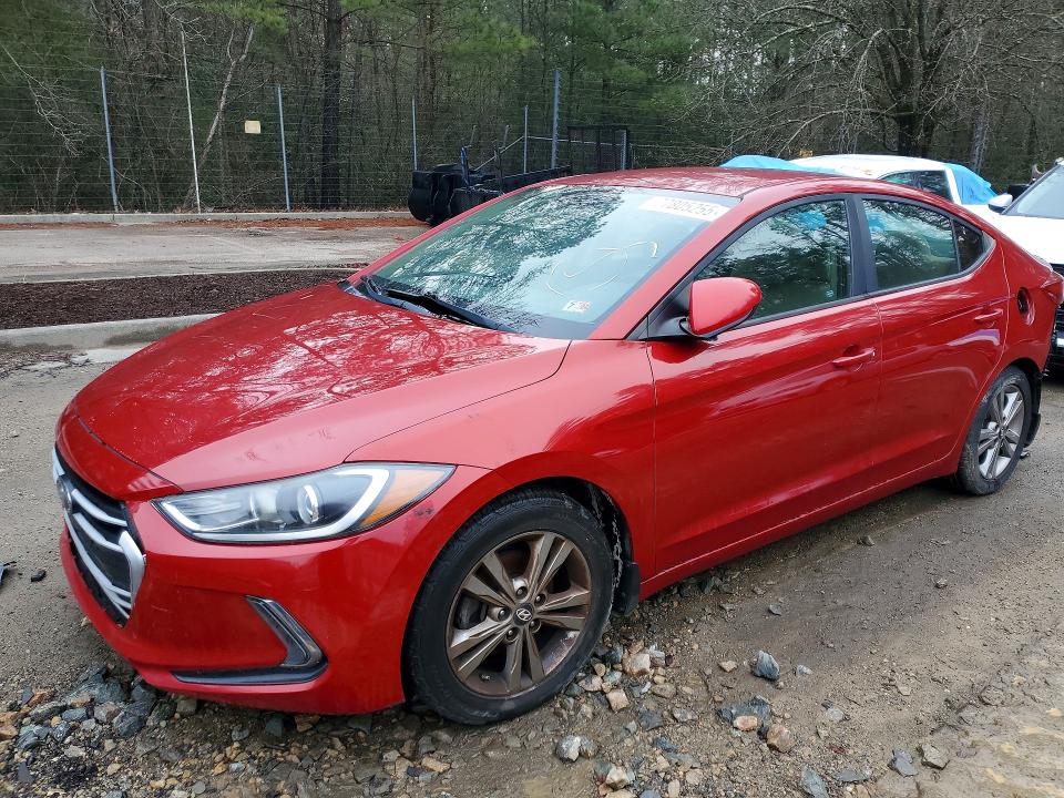 Продаж на аукціоні авто 2017 Hyundai Elantra Se, vin: KMHD84LF6HU177802, номер лоту: 77805255