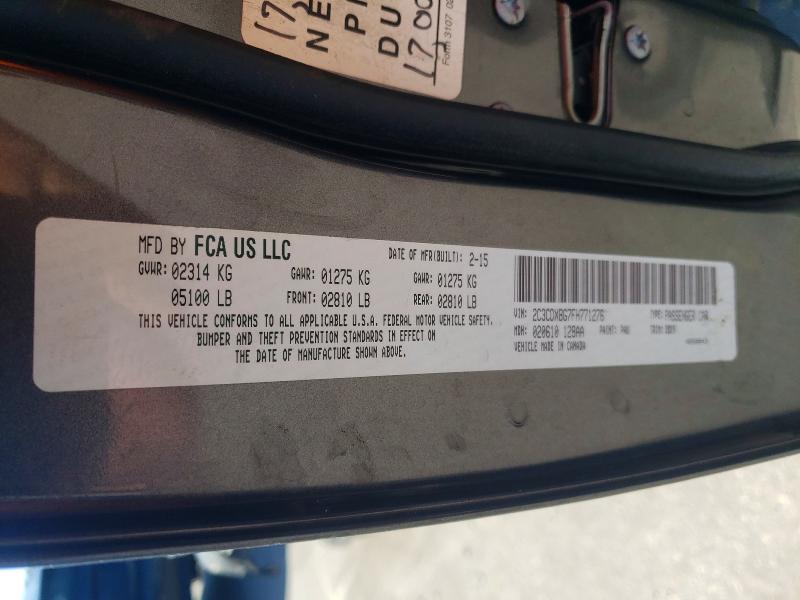 Продажа на аукционе авто 2015 Dodge Charger, vin: 2C3CDXBG7FH771276, номер лота: 77526625