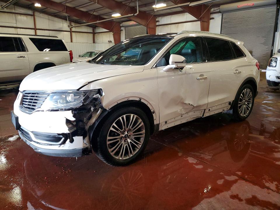 75109235 :رقم المزاد ، 2LMTJ8LR2GBL39032 vin ، 2016 Lincoln Mkx مزاد بيع