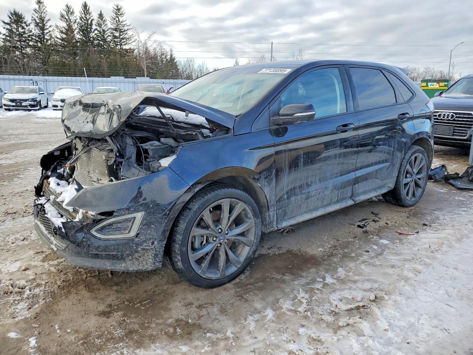 77135895 :رقم المزاد ، 2FMPK4AP8JBC17108 vin ، 2018 Ford Edge مزاد بيع