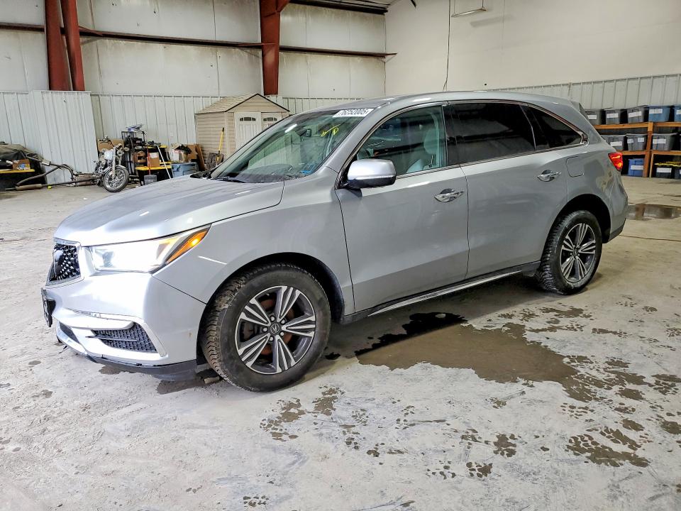 76252005 :رقم المزاد ، 5J8YD4H30HL001500 vin ، 2017 Acura Mdx مزاد بيع
