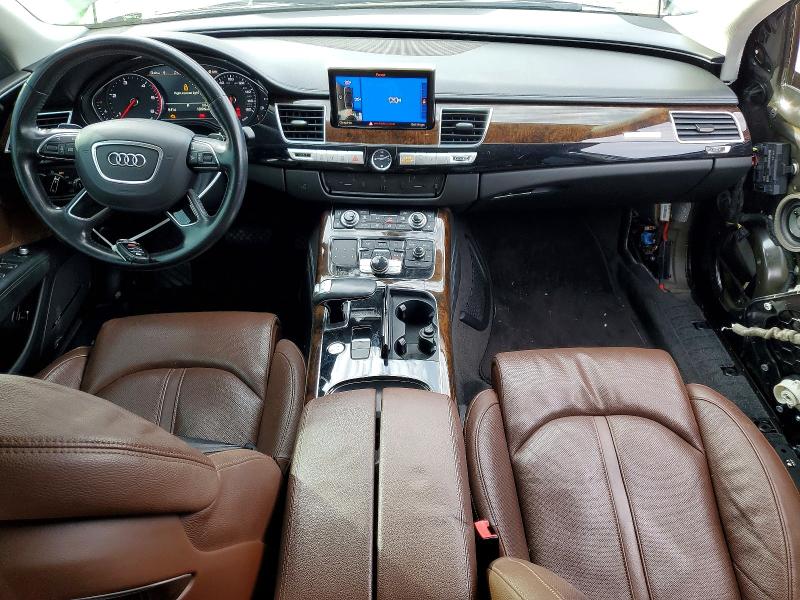 77338155 :رقم المزاد ، WAURMAFD5EN009702 vin ، 2014 Audi A8 مزاد بيع
