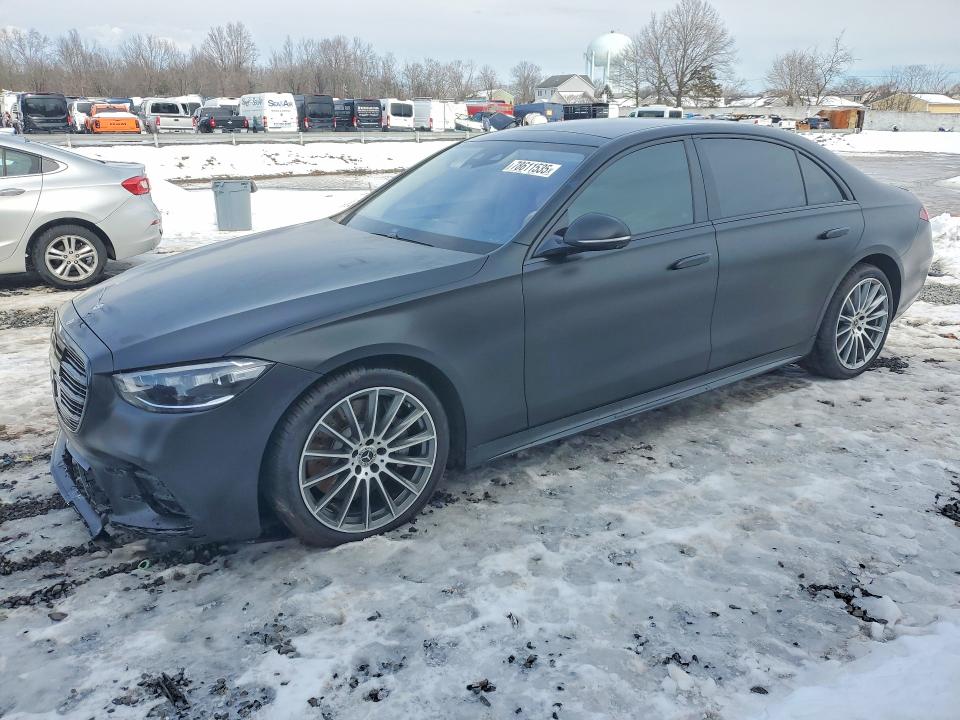 2022 Mercedes-benz S მანქანა იყიდება აუქციონზე, vin: W1K6G7GB3NA134661, აუქციონის ნომერი: 78611535