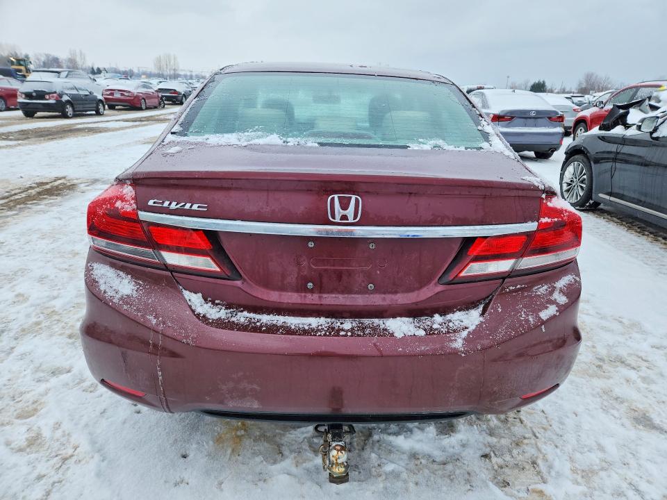 Продаж на аукціоні авто 2013 Honda Civic, vin: 2HGFB2F46DH002185, номер лоту: 74703415