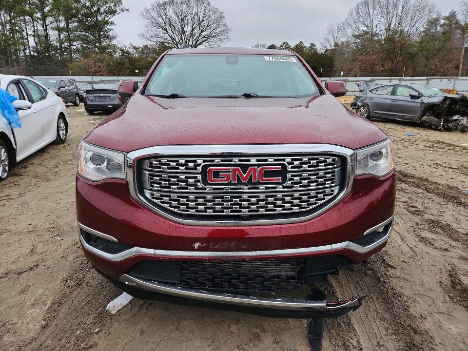Aukcja sprzedaży 2017 Gmc Acadia, vin: 1GKKNXLS5HZ323455, numer aukcji: 77684685