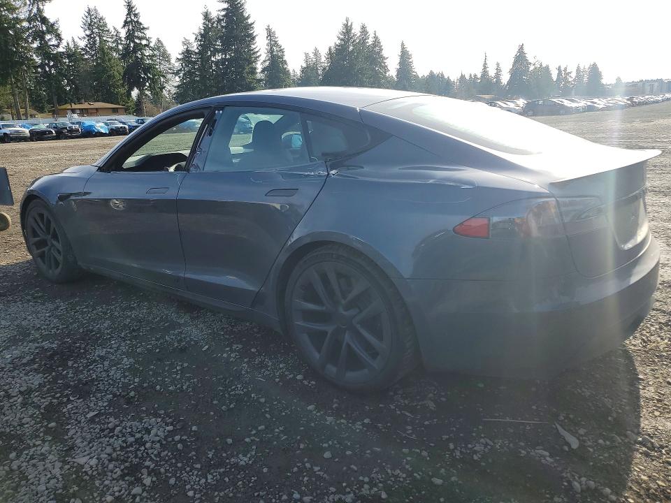 75874885 :رقم المزاد ، 5YJSA1E6XMF433695 vin ، 2021 Tesla Model S مزاد بيع