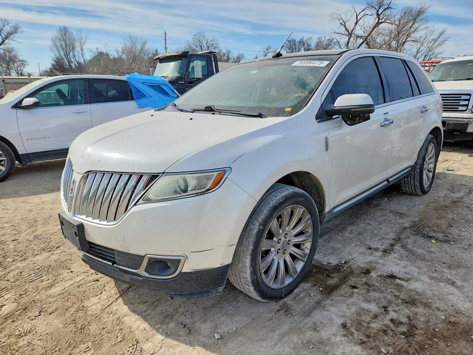 Aukcja sprzedaży 2012 Lincoln Mkx, vin: 2LMDJ6JKXCBL15389, numer aukcji: 76996475