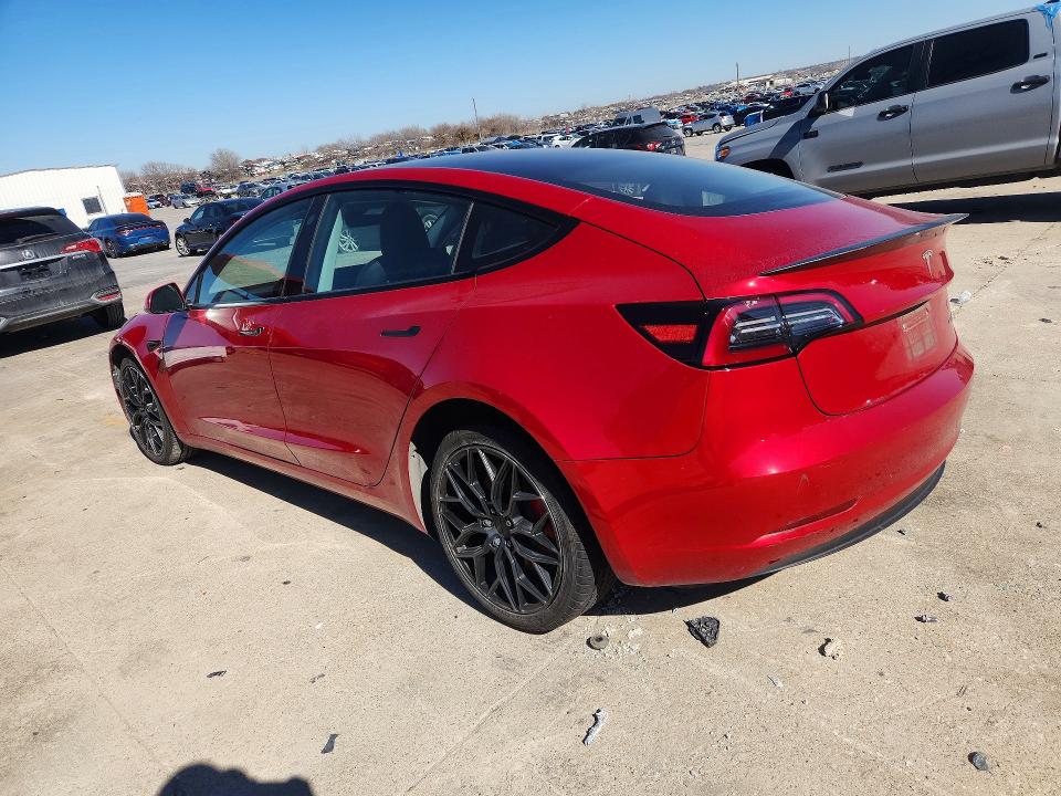 73707575 :رقم المزاد ، 5YJ3E1ECXPF678161 vin ، 2023 Tesla Model 3 مزاد بيع