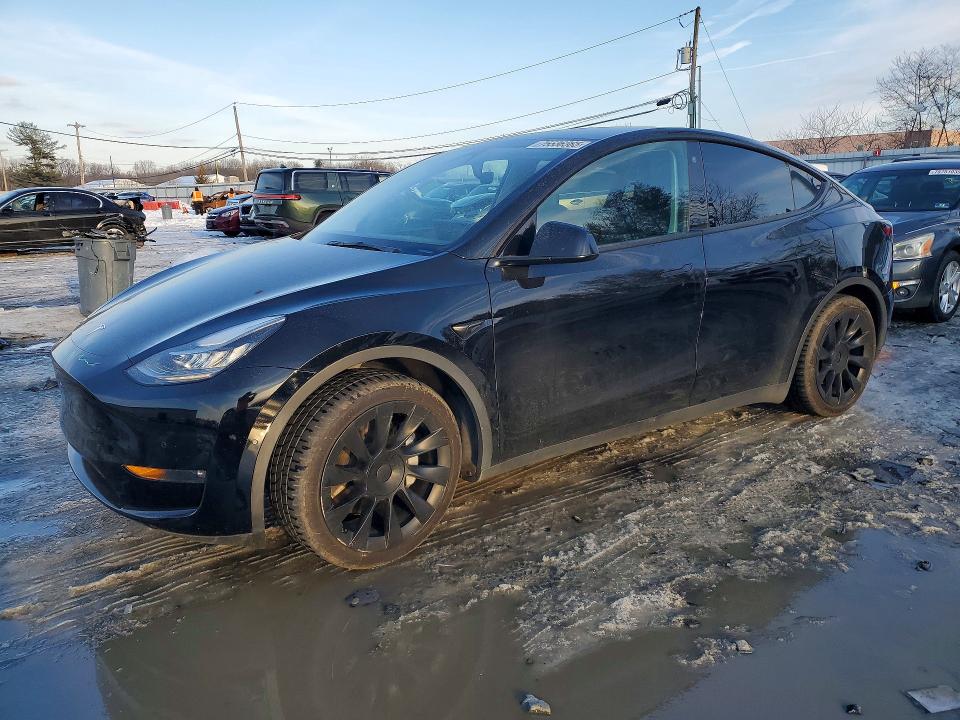 Продаж на аукціоні авто 2021 Tesla Model Y, vin: 5YJYGDEE0MF209210, номер лоту: 75536365