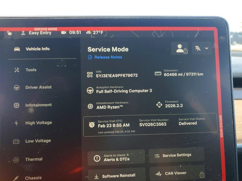 Продаж на аукціоні авто 2023 Tesla Model 3, vin: 5YJ3E1EA9PF679672, номер лоту: 78635595