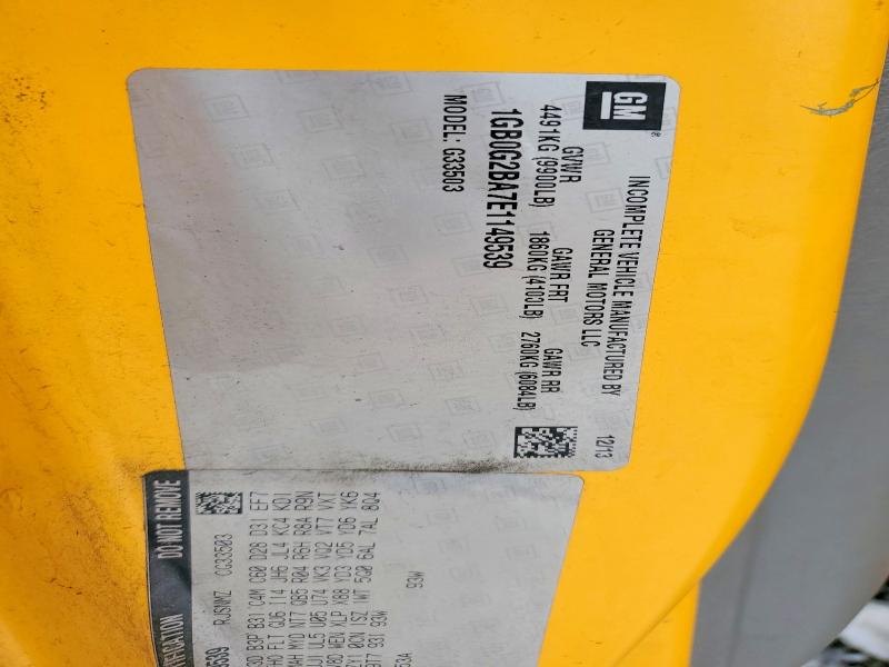 Aukcja sprzedaży 2014 Chev Bus, vin: 1GB0G2BA7E1149539, numer aukcji: 76035585
