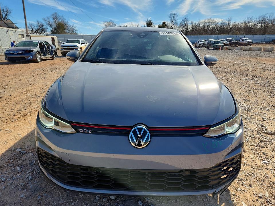 2024 Volkswagen Gti მანქანა იყიდება აუქციონზე, vin: WVWGA7CD9RW231833, აუქციონის ნომერი: 77183285