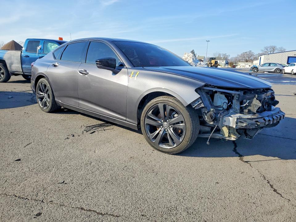 2022 Acura Tlx Tech A მანქანა იყიდება აუქციონზე, vin: 19UUB6F58NA002308, აუქციონის ნომერი: 75985585