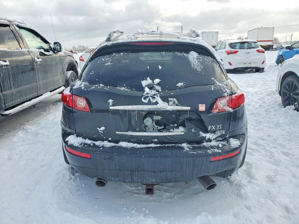 76615775 :رقم المزاد ، JNRAS08W98X204130 vin ، 2008 Infiniti Fx35 مزاد بيع